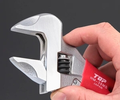 Mỏ lết thường miệng rộng mini TOP KOGYO HM-38MSR (Japan)