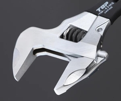 Mỏ lết thường miệng rộng mini TOP KOGYO HM-43MSBK (Japan)