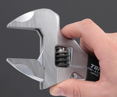 Mỏ lết thường miệng rộng mini TOP KOGYO HM-43MSBK (Japan)