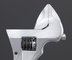 Mỏ lết thường miệng rộng mini TOP KOGYO HM-43MSNB (Japan)