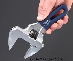 Mỏ lết thường miệng rộng mini TOP KOGYO HM-43MSNB (Japan)