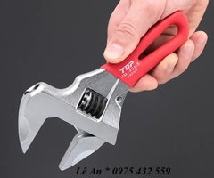 Mỏ lết thường miệng rộng mini TOP KOGYO HM-43MSR (Japan)