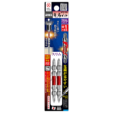 Vỉ 2 mũi vít 2 đầu có từ tính ANEX ARTS-1065