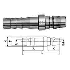 Đầu nối nhanh khí nén NITTO 40PH