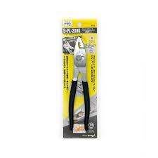 Kìm cá sấu(Kìm 2 lỗ) loại mỏng cán bọc 200mm TSUNODA S-PL-200G