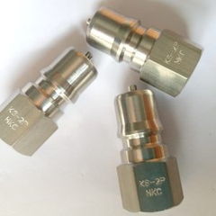 Khớp nối nhanh thủy lực inox NKC KS-2P SUS304