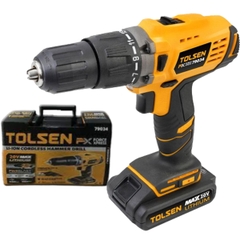 MÁY KHOAN PIN 20V ( CÔNG NGHIỆP ) CÓ BÚA(New) TOLSEN 79034