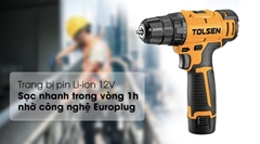 MÁY KHOAN PIN 12V TOLSEN 79036 (SP TRỢ GIÁ) TOLSEN 79036
