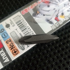 Mũi vít ngắn 2 đầu  ANEX AK-50P+2-6x30