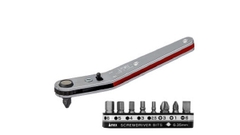 Bộ tay vặn và mũi vít dùng trong góc hẹp ANEX No.429