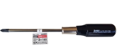 Tô vít đóng 4 cạnh tay gỗ ANEX No.170+3x150