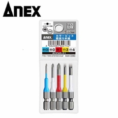 Vỉ 5 mũi vít có từ tính ANEX ACPM5-01