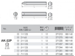 Mũi vít đóng ANEX AK-22P+2x65