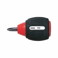 Tô vít ngắn 4 cạnh có từ tính ANEX No.7020+2x15