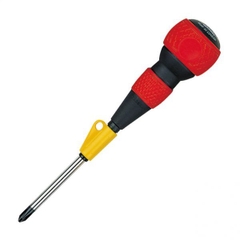 Tô vít 4 cạnh cán tròn, xoay tự do VESSEL 220F+2x100