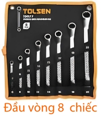 BỘ CỜ LÊ 2 ĐẦU VÒNG (8PCS) TOLSEN 15895