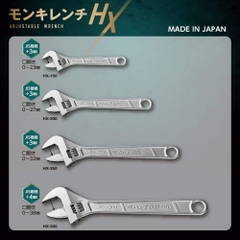 Mỏ lết thường miệng rộng TOP KOGYO HX-150 (Japan)