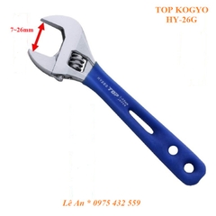 Mỏ lết miệng rộng TOP KOGYO HY-26G (Japan)