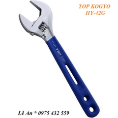 Mỏ lết miệng rộng TOP KOGYO HY-42G (Japan)
