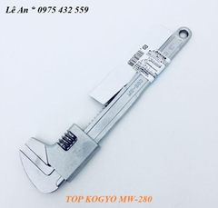 Mỏ lết vặn ống không răng TOP KOGYO MW-280 (Japan)