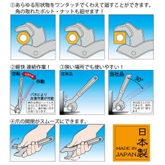 Cờ lê nhanh TOP KOGYO SW-150 (Japan)