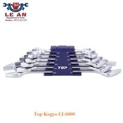 Bộ cờ lê hai đầu miệng hệ inch (6 chi tiết) Top Kogyo LI-6000 (Japan)
