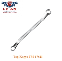 Cờ lê 2 đầu vòng TOP KOGYO TM-17x21 (Japan)