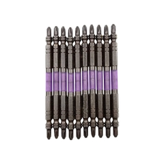Vỉ 10 mũi vít 2 đầu có từ tính ANEX ABRS-14M+2x110