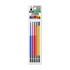 Vỉ 5 mũi vít đầu lục giác  ANEX ACHX5-150L