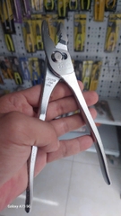 Kìm cá sấu(Kìm2 lỗ)loại mỏng cán trần 200mm TSUNODA S-PL-200