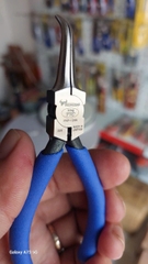 Kìm nhọn mũi cong  125mm (điện tử) TSUNODA FNP-125N