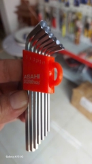 Bộ lục giác thường ngắn 1.5-6mm  ASAHI AXS0710