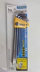 Bộ lục giác bi loại dài 1.5-6mm  ASAHI AQKS710