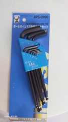 Bộ lục giác bi loại dài 1.5-10mm  ASAHI APS0990