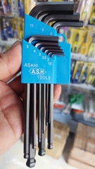 Bộ lục giác bi loại dài 1.5-10mm  ASAHI APS0990