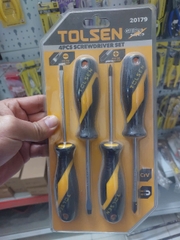 BỘ TUA VÍT CÁN MỀM 4PCS TOLSEN 20179