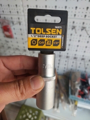 ĐẦU TÍP LỤC GIÁC DÀI 1/2''  TOLSEN 16571