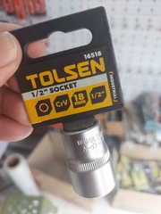 ĐẦU TÍP LỤC GIÁC 1/2'' 18mm TOLSEN 16518