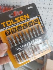 BỘ 10 TUA VÍT 2 ĐẦU CỘNG & TRỪ TOLSEN 20361
