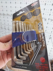Bộ lục giác đầu bi ngắn Eight TTR-S9