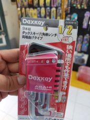 Bộ lục giác thường ngắn 2 đầu cong 1.5-10mm  ASAHI DZS0910