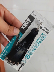 Bộ vặn vít lục giác siêu mỏng ANEX No.6103-F