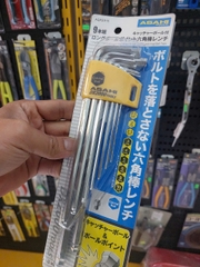 Bộ lục giác bi loại dài 1.5-10mm  ASAHI AQKS910