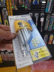 Bộ lục giác bi loại ngắn 1.5-10mm  ASAHI AZKS910