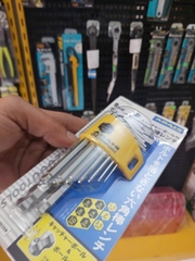 Bộ lục giác bi loại ngắn 1.5-10mm  ASAHI AZKS910