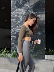 Sey Lux Long Sleeve Crop