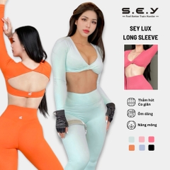 Sey Lux Long Sleeve Crop