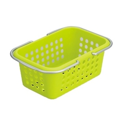 Giỏ đựng đồ có quai Inomata - xanh lá 