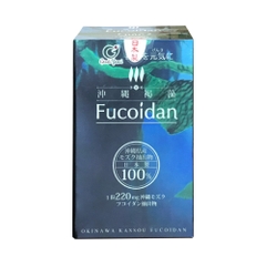 Viên uống tảo nâu ngăn ngừa và hỗ trợ điều trị ung thư Genkifami Fucoidan 150 viên