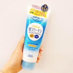 Sữa rửa mặt Kose Softymo 220g (3 loại) (Xanh-Collagen)